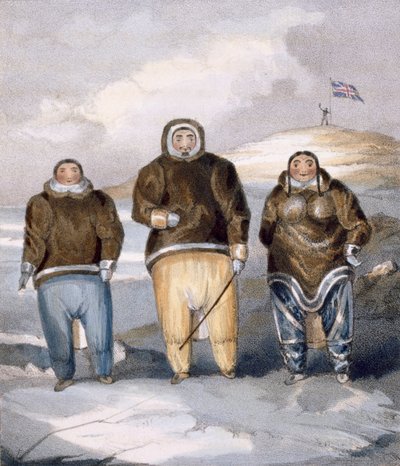 Kawalua, Tiagashu y Adlurak, 1835 de John Ross