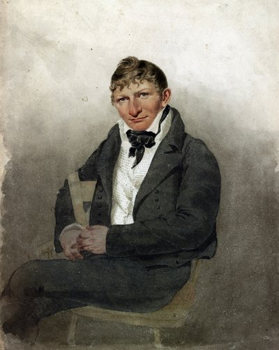 John Rubens Smith, autorretrato de John Rubens Smith