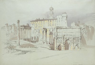 Una ventana del Palazzo Tolomei, Siena, mostrando la colocación ruda y asimétrica de piedras macizas, 25 - 27 de junio de 1870 de John Ruskin