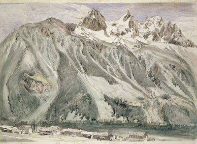 Agujas de Chamonix, 1849 de John Ruskin