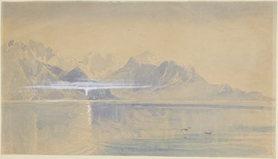Temprano por la mañana en Montreux de John Ruskin