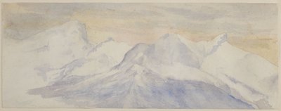Alpes nevados de John Ruskin
