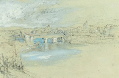 El Puente de Rheinfelden, Suiza de John Ruskin