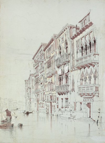 El Palazzo Contarini-Fasan, Venecia, 6 - 16 de mayo de 1841 de John Ruskin
