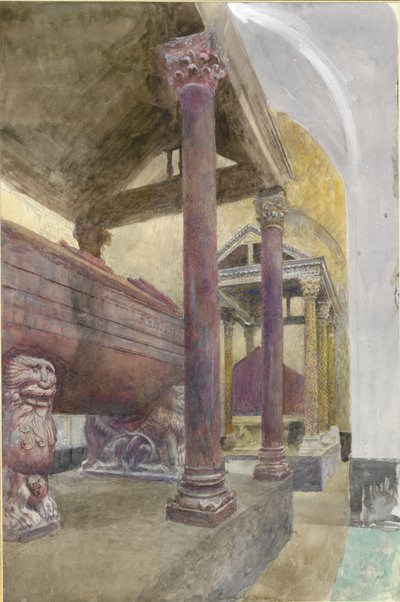 La tumba de Federico II en la Catedral de Palermo de John Ruskin