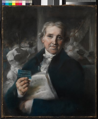 Un portero en la Real Academia de John Russell