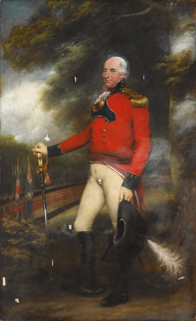 Teniente Coronel Thomas Lloyd, Coronel de los Voluntarios de Leeds de John Russell
