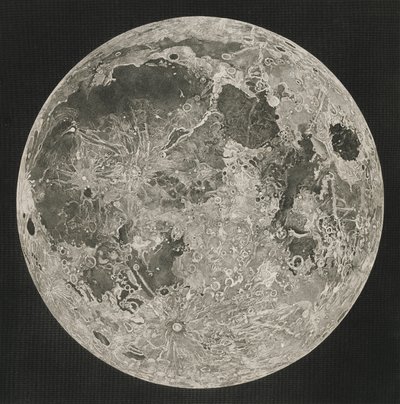 Cartografía lunar, 1805-06 de John Russell