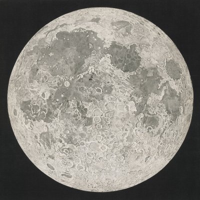 Cartografía lunar, 1805-06 de John Russell