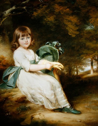 Retrato de Mary Sheppard de John Russell