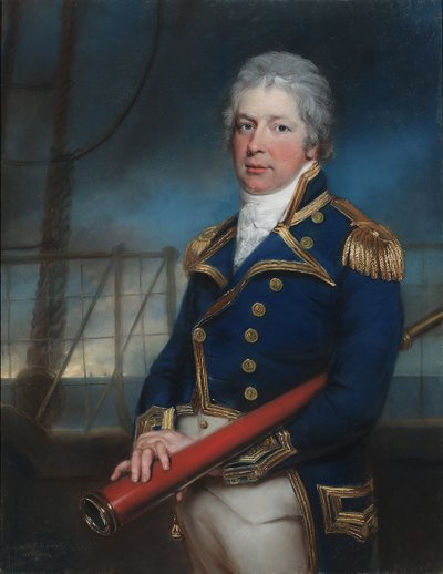 Retrato del contraalmirante William Pierrepont (1767-1813) de John Russell