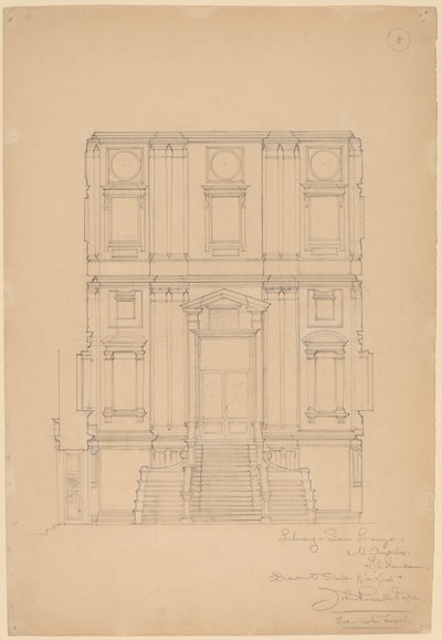 Biblioteca, San Lorenzo de John Russell Pope