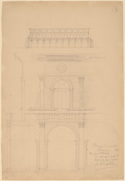 Palazzo Communale, Bolonia de John Russell Pope