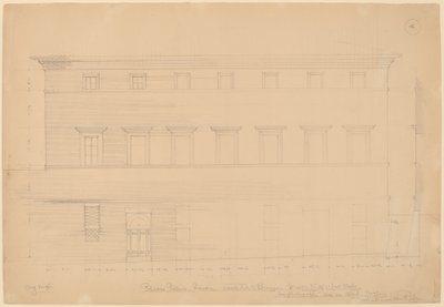 Palazzo Pollini, Siena, Atribuido a Peruzzi de John Russell Pope