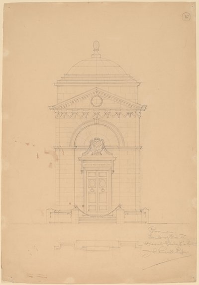 Tumba de Dante, Rávena de John Russell Pope