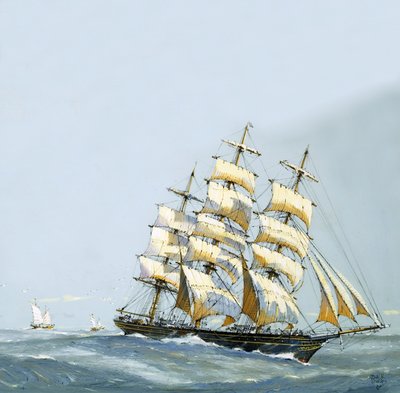 Un clíper de vuelta a casa cargado con los mejores tés de China de John S. Smith