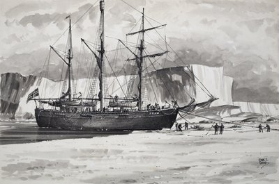 The Fram (gouache sobre papel) de John S. Smith