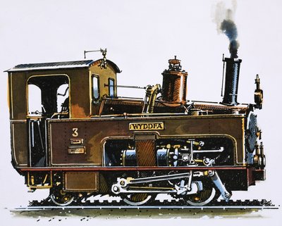 El mundo de la velocidad y la potencia: Locomotora del Ferrocarril de Montaña de Snowdon de John S. Smith