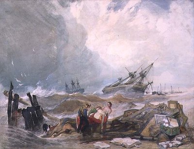 No.0945 El naufragio de las imágenes de Houghton Hall de John S. and Miles E. Cotman