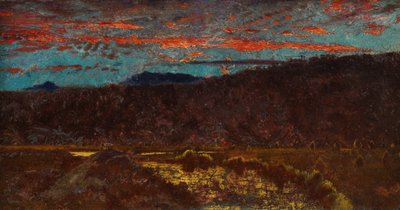Campo de maíz en Somerset de John Samuel Raven
