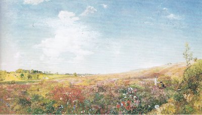 Paisaje de verano de John Samuel Raven