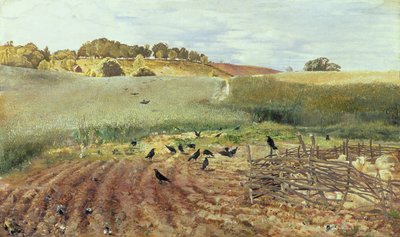El Parlamento de las Grajas, 1858 de John Samuel Raven