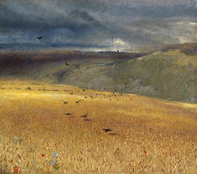 Campo de trigo de John Samuel Raven