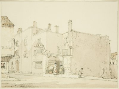 Frente de la Puerta Nueva, Calle del Vino Estrecha de John Sanders