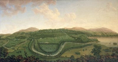 Taymouth desde el Norte, 1755 de John Sanger