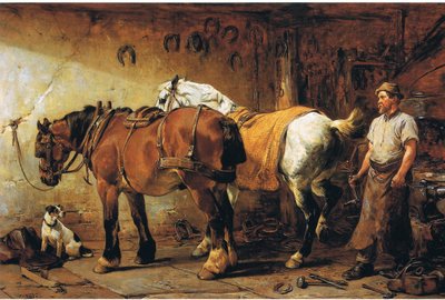 En la herrería de John Sargent Noble