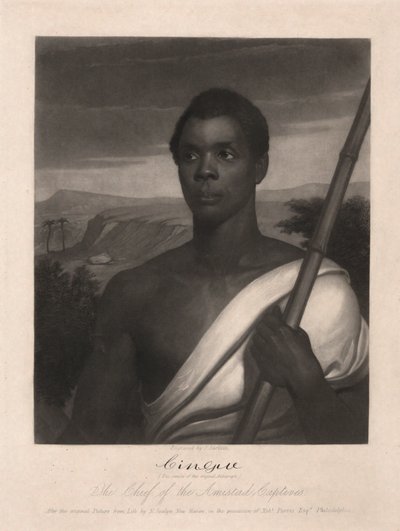 Cingue, Jefa de los Cautivos de Amistad de John Sartain