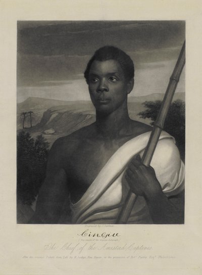 Cinque: La jefa de los cautivos de la amistad de John Sartain