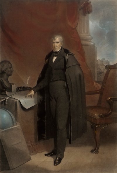 William Henry Harrison de John Sartain