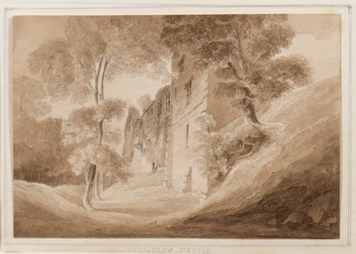 Castillo de Helmsley, Yorkshire, 25-27 de octubre de 1824 de John Scarlett Davis