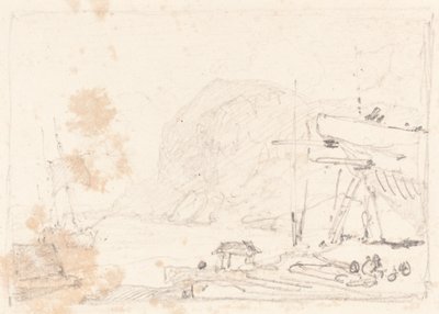 Un Dique Seco de John Sell Cotman