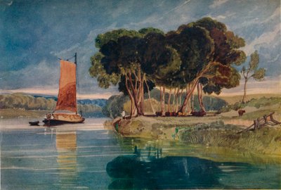 Escena de un río, c1800-1842 de John Sell Cotman