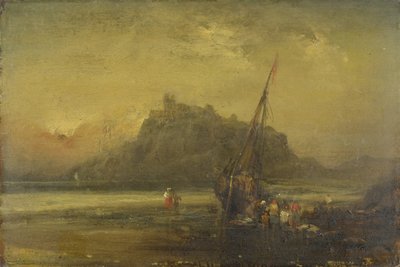 Escena de Playa de John Sell Cotman
