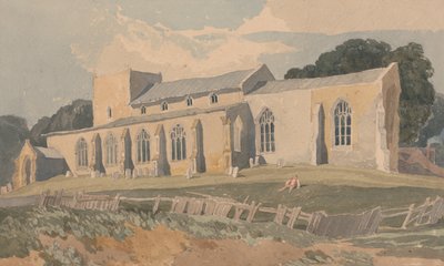 Iglesia de Blickling, Norfolk, desde el sureste de John Sell Cotman