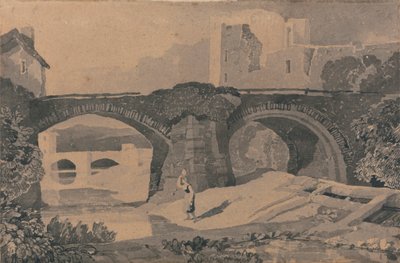 Puente de Brecon de John Sell Cotman