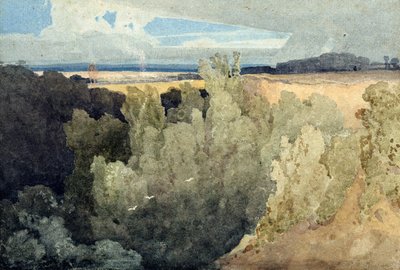 Brignall Banks en el Greta de John Sell Cotman