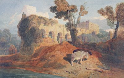 Abadía de Buildwas de John Sell Cotman