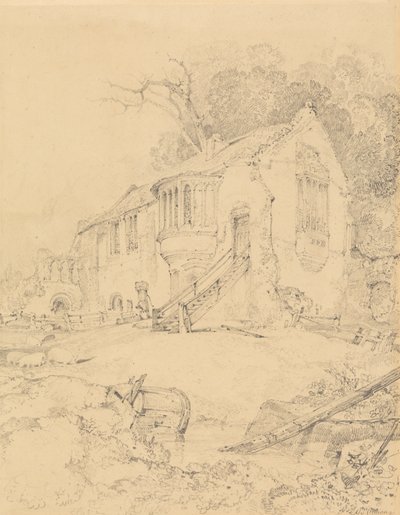 Priorato de Castle Acre, Norfolk de John Sell Cotman