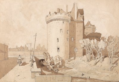 Castillo de Alençon de John Sell Cotman