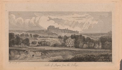 Castillo de Argues de la Aldea de John Sell Cotman