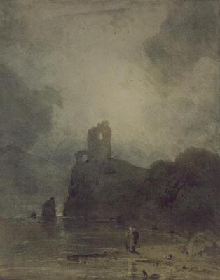 Castillo de Dolbadern de John Sell Cotman