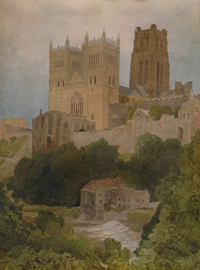 Catedral de Durham de John Sell Cotman