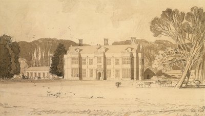 Felbrigg Hall, Norfolk, 1818 de John Sell Cotman