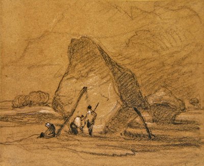 Pilas de heno de John Sell Cotman