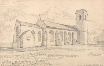 Iglesia de Knapton, Norfolk, desde el noreste de John Sell Cotman