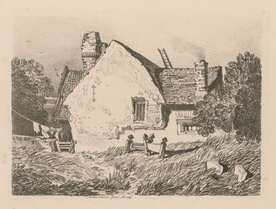 Liber Studiorum: Placa 39, Vista en Ashdted, Surrey de John Sell Cotman